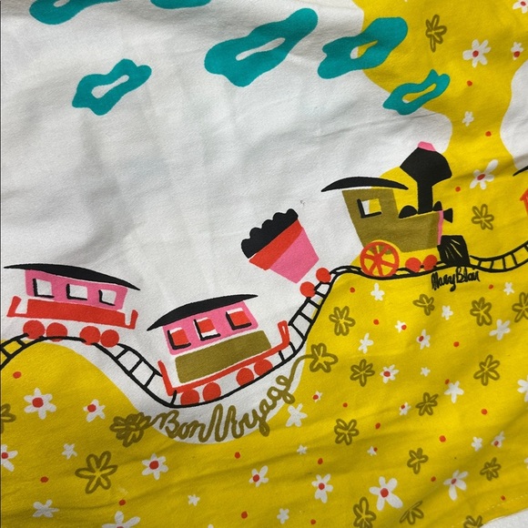 Pinup Girl Clothing x Mary Blair Disney Dress Bon Voyage Trains Plus Size 2X - Picture 8 of 10